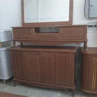 ست میز تلوزیون و ایینه کنسول
