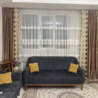 پرده پذیرایی به همراه والان وپرده اتاق خواب
