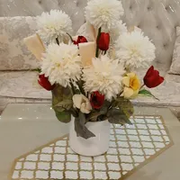 گل مصنوعی ساعت دیواری قاب|گل مصنوعی|تهران, مجیدآباد|دیوار
