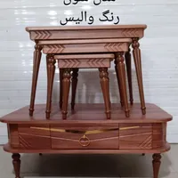 جلو مبلی ضربان با 3 عدد عسلی|مبلمان خانگی و میز عسلی|یزد, |دیوار