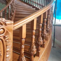 رنگکاری چوب پله و مصنوعات چوبی
