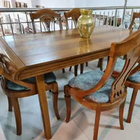 میز غذاخوری۲سرخم نهار خوری،میز غذا خوری،نهارخوری 1|میز و صندلی غذاخوری|ارومیه, |دیوار