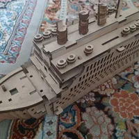 کشتی و هواپیما چوبی