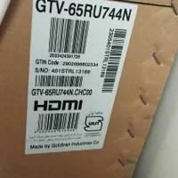 تلویزیون ال ای دی هوشمند جی پلاس مدل GTV-65RU744N|تلویزیون و پروژکتور|قم, نیروگاه|دیوار