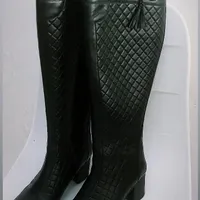 بوت تمام چرم طبیعی دست دوز اصلا استفاده نشده