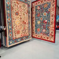 فرش و قالی ابریشم نگین بهشت