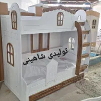 تخت دو طبقه ام دی اف 2طبقه|تخت و سرویس خواب|مشهد, خواجه ربیع|دیوار