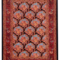 فرش دستبافت پشم(چله کتان) صادراتی ۶متری بیجار