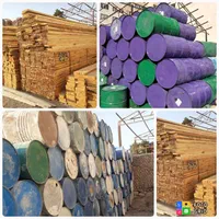 تخته الوارروسی بشکه فلزی خرک چهارپایه بلندداربست