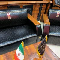 ست میز مبل صندلی مدیریت مبلمان نیمست نیم ست اداری|مبلمان اداری|ماکو, |دیوار
