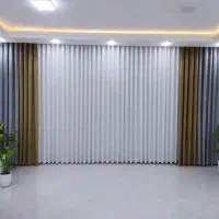 پرده آماده منزل ویلا مخمل کتان حریر|پرده، رانر، رومیزی|نوشهر, |دیوار