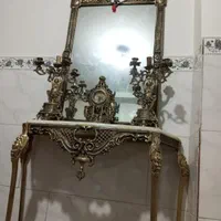 خریدار اینه شمعدان فلزی برنزی استیل سالم و مستعمل|آینه|قم, پردیسان|دیوار