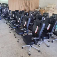 صندلی مدیریت اداری فوم سرد طبی چرم پارس