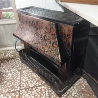بخاری گازی طرح شومینه