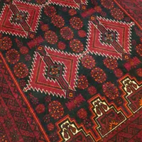 فرش کناره دستباف بلوچ لاکی نو اعلاباف رنگ گیاهی تک|فرش|تهران, بازار|دیوار