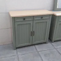 آینه و کنسول کشودار|بوفه، ویترین، کنسول|اسلامشهر, ده عباس|دیوار