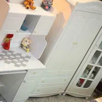 تخت و سرویس خواب نوجوان مدل میترا|تخت و سرویس خواب|کرج, مصباح|دیوار