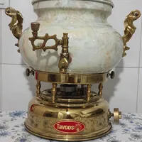 سماور  طاووس|سماور، چای‌ساز، قهوه‌ساز|قزوین, |دیوار