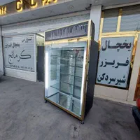 یخچال ۲طرف نما ایستاده داخل کامل استیل ویترینی|فروشگاه و مغازه|مشهد, فدک|دیوار