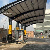 سقف سبک بارانداز و خودرو سنگین