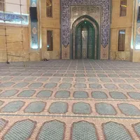 فرش هفتصد شانه ضخیم مسجدی نمازی یک پارچه