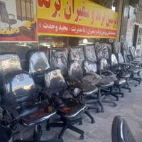 فروش صندلی جک دار چرخ دار گردان مدیریتی کارمندی|دفتر کار|قزوین, |دیوار