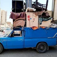 حمل بار اثاثیه منزل اسباب کشی باربری نیسان کارگر