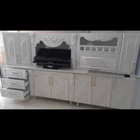 حراج کابینت فلزی و چوبی به علت تغییر شغل|مصالح و تجهیزات ساختمان|کوهدشت, |دیوار