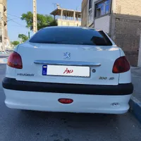 %%پژو 206 SD V9 سفارشی 87 اتومات بی رنگ تک برگ%%|خودرو سواری و وانت|خمینی‌شهر, |دیوار