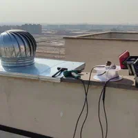 کلاهک گردون .کلاهک بادی .چرخشی.فن بادی|پنکه و تصفیه‌کنندهٔ هوا|اهواز, بهارستان|دیوار
