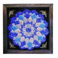 گلدان میناکاری مسی (کادویی) عمده وتک|گل مصنوعی|تهران, پیروزی|دیوار