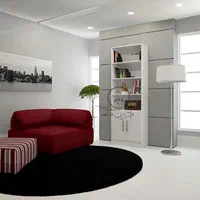 کتابخانه و قفسه کتاب مدل برسام