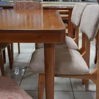 ناهارخوری مدل کاپر ،۶ نفره ،مبلمان پَر،ست جهیزیه|میز و صندلی غذاخوری|کرمان, |دیوار