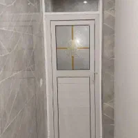 درب آلومینیومupvc/الومینیومی در چوبی با قفل سوئیچی|مصالح و تجهیزات ساختمان|شیراز, منطقه هوایی شهید دوران|دیوار