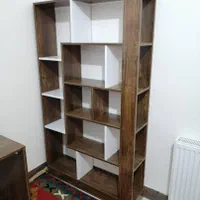 کتابخانه طرح آریا|کتابخانه، شلف، قفسه‌های دیواری|شیراز, تندگویان|دیوار