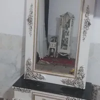 آینه شمعدان در حد نو تمیز