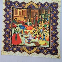 رومیزی مربع تابلویی هفتسین یلدا|پرده، رانر، رومیزی|شیراز, سینما سعدی|دیوار