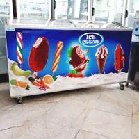 فریزر خوابیده یخچال بستنی صندوقی زیمان ZIMAN