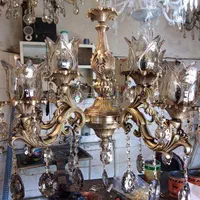 لوستر آرامیس 100%برنزاقساط 6ماهه|لوستر و چراغ آویز|تبریز, |دیوار
