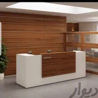 کانتر89پیشخوان طرح اطلس میزمنشی کانتر فروش|دفتر کار|شیراز, ارم|دیوار