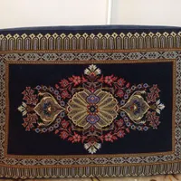پشتی دستبافت کاشی