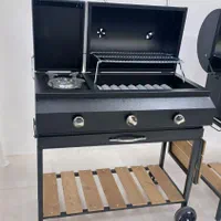 باربیکیو ۸۰ سانتی پلوپز دار گازی زغالی دومنظوره|اجاق گاز و لوازم برقی پختوپز|چهارباغ, |دیوار