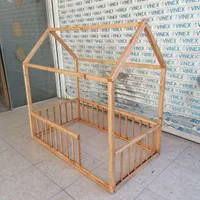 تخت کودک مدل کلبه|تخت و سرویس خواب|شیراز, شهرک فرهنگیان|دیوار
