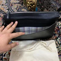 کیف کراس بادی مشکی چرم درسا Dorsa Leader|کیف، کفش، کمربند|تهران, دریاچه شهدای خلیج فارس|دیوار