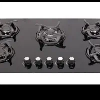 اجاق گاز توکار صفحه جدید ۵شعله شیشه مدل j10|اجاق گاز و لوازم برقی پختوپز|رشت, رشتیان|دیوار