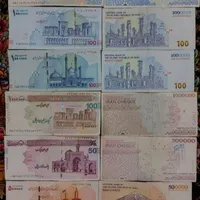 اسکناس های فانتزی تزیینی، دکوری و سینمایی|کلکسیون سکه، تمبر، اسکناس|اصفهان, خلیل آباد|دیوار
