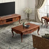 جلو مبلی و عسلی مدل پیچک ست آینه کنسول و تی وی|مبلمان خانگی و میز عسلی|خرمآباد, |دیوار