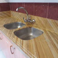 صفحه سنگ کابینت و کانتر کرم|مصالح و تجهیزات ساختمان|اراک, |دیوار