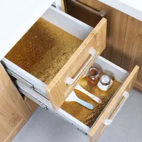 فویل چسبی آشپزخانه نقره ای  طلایی|سفره، حوله، دستمال آشپزخانه|تهران, تهرانپارس شرقی|دیوار