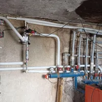 موتورخانه ، مشعل ، گرمایش کف ، کولر های آبی و گازی